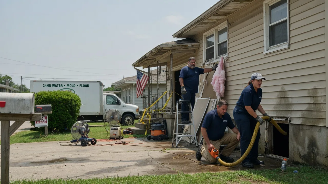Water Damage Repair in Sardinia, OH near me